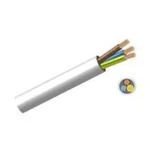 1.5Mm 3-Core Cabtyre Cable – Budget White, 1-Meter Length 1