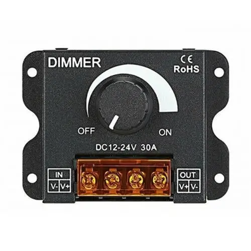 12–24V Dc 30A Rotary Led Dimmer Switch 1