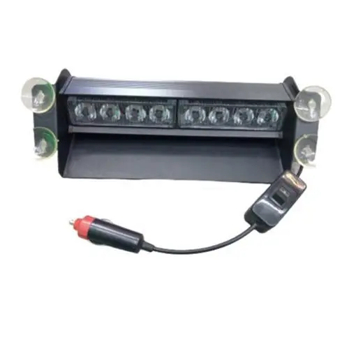 12–24V White Dash-Mount Flashing Warning Light – S8 R1-017C 1