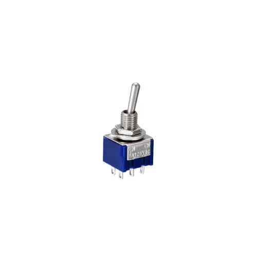 125V 6A Rocker Toggle Switch – Compact Panel-Mount Design 1