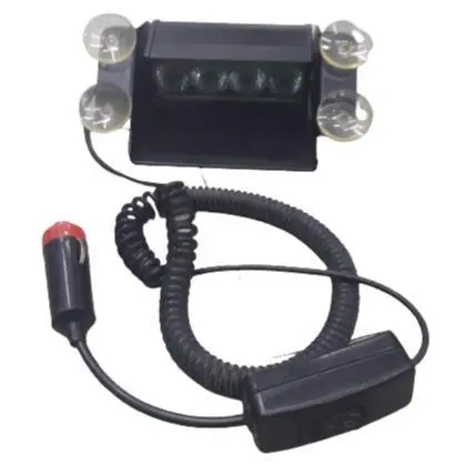 12V 4-Led Dash Mount Light – Compact White Indicator Lamp Hs-51055D 1