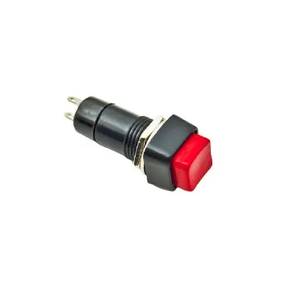 12V Red Momentary Push Button Switch – Industrial Grade 1