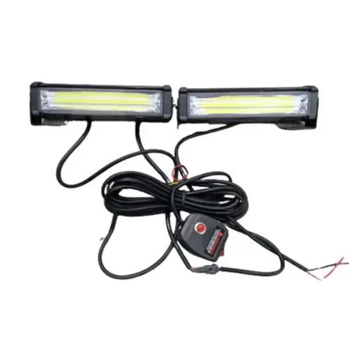 12V White Cob Led Grill Light – Dual-Module Mount, Federal Signal 1