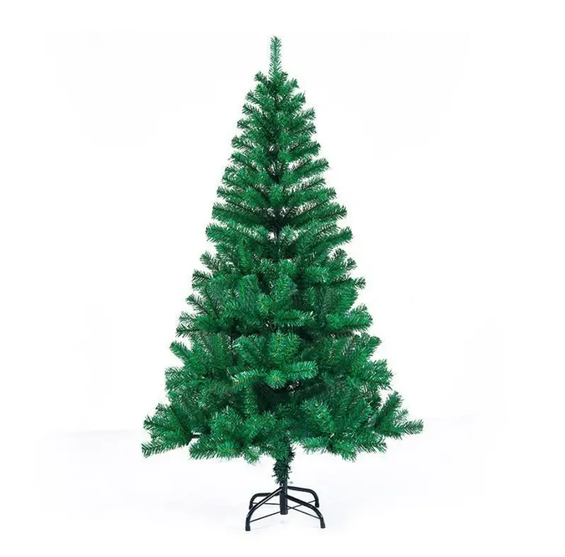 2-Meter Pre-Lit Green Artificial Christmas Tree – Qf-18 Model 1