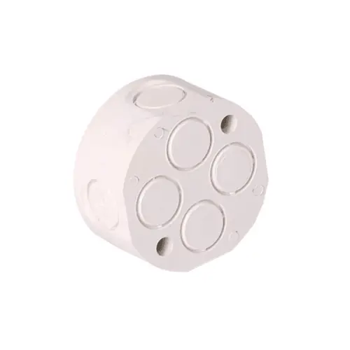 20Mm 8-Way Pvc Loop-In Junction Box With Two Cable Glands 1