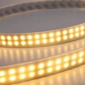 220V Dual-Row Led Flex – 3528 Chips, 3500K Warm White 1