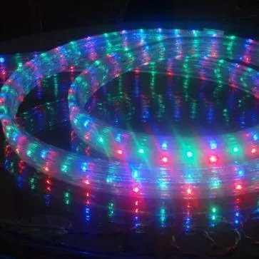 220V Multi-Color Flat Led Rope Light – 1M, 4-Wire Design 1