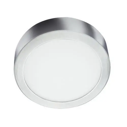 24W Chrome-Finish Round Surface-Mount Led Ceiling Light – 4000K 1