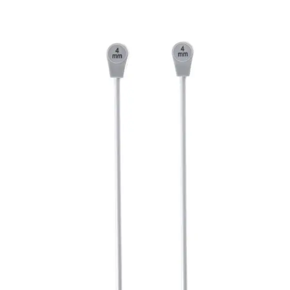 25 Cm Straight Knitting Needles – Smooth Bamboo Or Aluminum Options 1