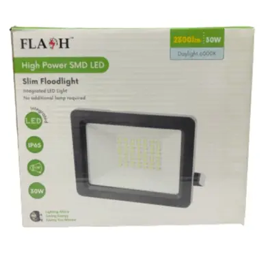 30W 6000K High-Intensity Smd Led Flood Light With Flash Function 1