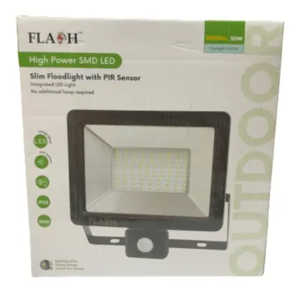 30W 6000K Pir-Sensor Led Flood Light – Flash Capability 1