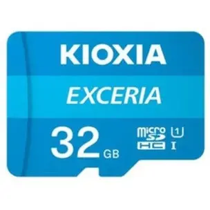 32Gb Kioxia Exceria Microsd Card – Uhs-I Speed Class 10, Includes Full-Size Adapter 1