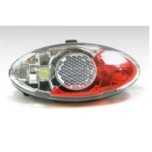 4-Led Usb-Rechargeable Safety Bicycle Light – Front/Rear Mode 1