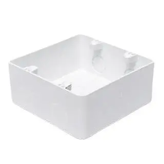 4X4-Inch Recessed Pvc Wall Mounting Box For Electrical Installations 1