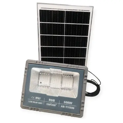 500W Rgb Solar-Powered Floodlight – Ab-T11500 Model 1