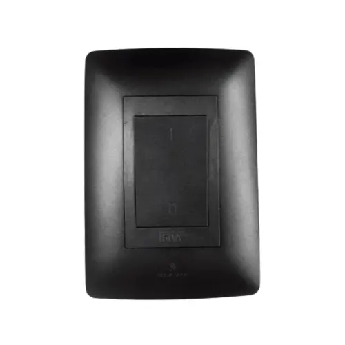 50A Two-Pole Stove Isolator Switch – 4X2 Terminal, Charcoal Series 1