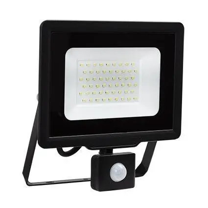 50W Led Floodlight With Motion Sensor – 6500K Cool White, Ip65 Outdoor Security Light 1