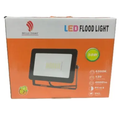 50W Slim Driverless Led Flood Light – 6500K (Ht Series) 1