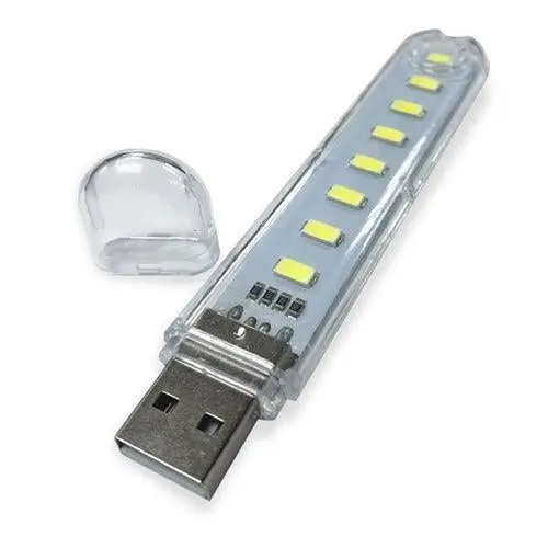 5V Usb-Powered 8-Led Task Light – 6500K Cool White (Model Pa-113) 1