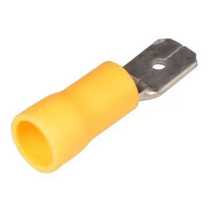 6Mm Push-In Male Lug Connector – Quick-Connect Electrical Terminal 1