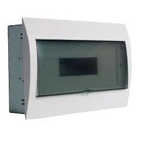 8-Way Db Board – Fully Populated Flush-Mount Electrical Distribution Unit (Swan) 1
