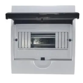 8-Way Surface-Mount Unfilled Pvc Distribution Board Box 1