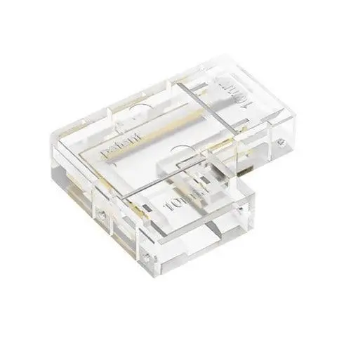 8Mm L-Shaped Corner Connector For Single-Color Cob Strip Lights 1