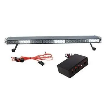 96Cm Slim White Warning Lightbar – A-Lens Roof Mount, Professional Led Signal 1