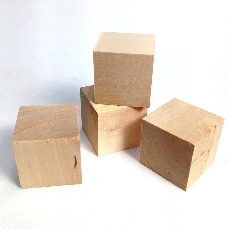 Arbee Wooden Craft Cubes – 35Mm Size, Set Of 4 1