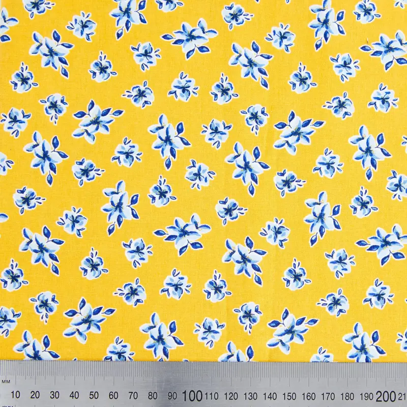 Arles Sunflowers Craft Fabric Print – Sunflower Cuttings, 112Cm Wide 1