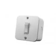 Ausma A-M101 Single-Lever Industrial Toggle Switch – Crisp White Finish 1