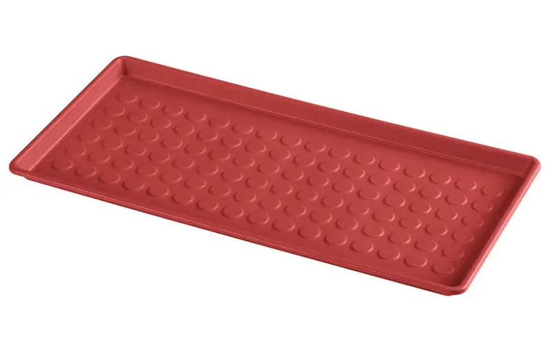 Baggmuck Red Indoor/Outdoor Shoe Mat – Weather-Resistant Entryway Doormat, 71X35 Cm 1