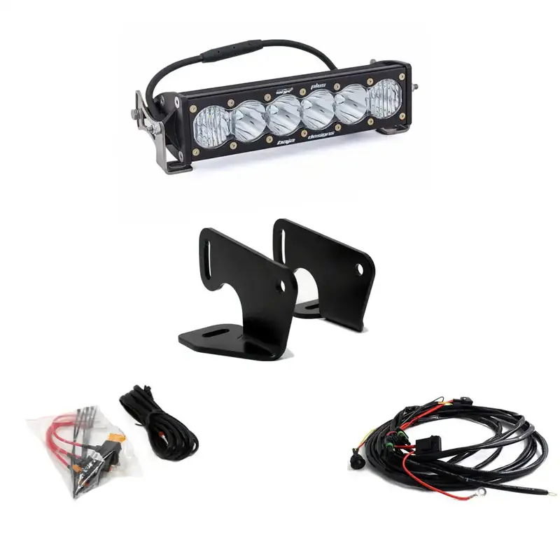 Baja Designs Onx6+ 10-Inch Hood-Mount Led Light Bar Kit (Part #447167) 1