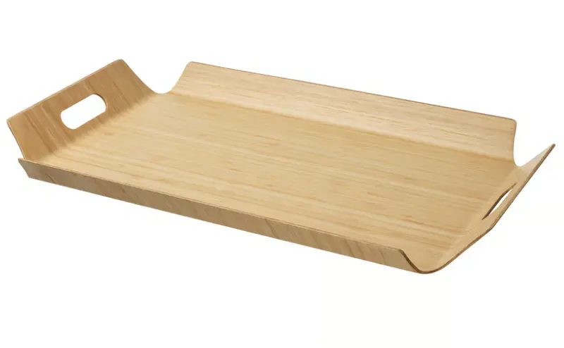 Bamboo Serving Tray By Silverhajmal – 58X38 Cm 1