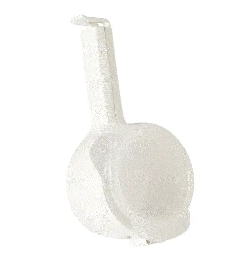Bevara Reusable Seal-And-Pour Bag Clips – Pack Of 1, Matte White 1