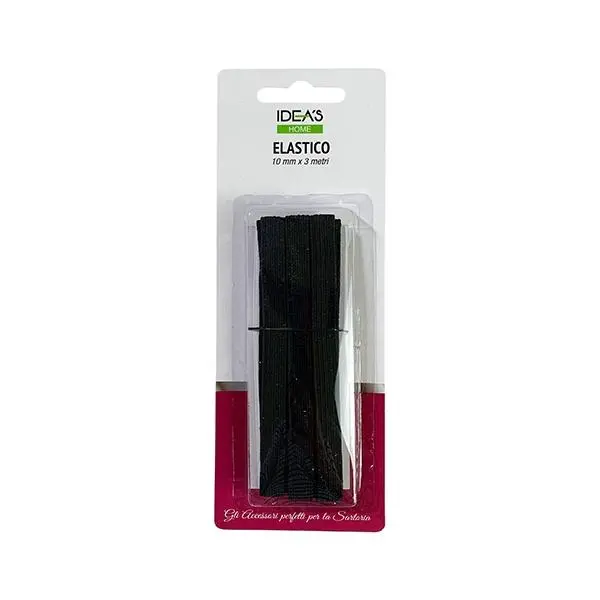 Black 10Mm Elastic Band – 3-Meter Roll, Ideas Home Brand 1