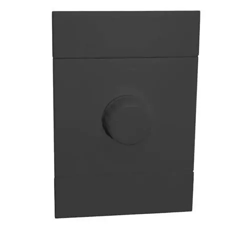 Black 4-Gang 2-Way Dimmer Switch – S2-198 Model 1