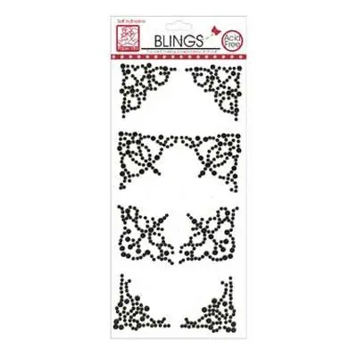 Black Corner Bling Accents By Sullivan'S 1