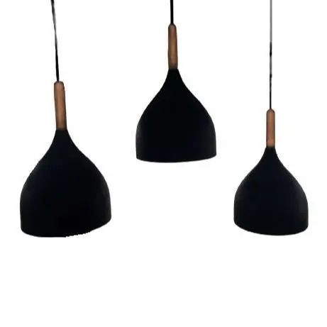 Black Dining Pendant Lamp – Model 6006/3 1