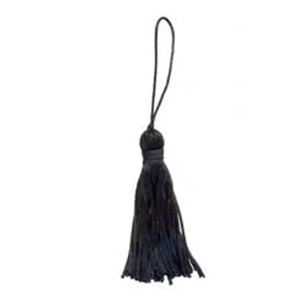Black Fabric Tassel – 100 Mm Drop By Sullivan'S 1