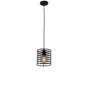 Black Matte E27 Pendant Light – D2-26, Modern Interior Fit 1