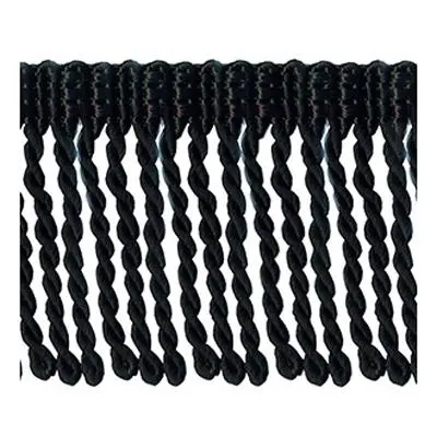 Black Rayon Bullion Fringe Trim – 70Mm Length By Sullivan'S 1