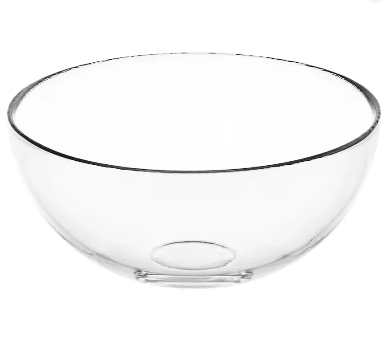 Blanda Clear Glass Serving Bowl, 20 Cm Diameter 1