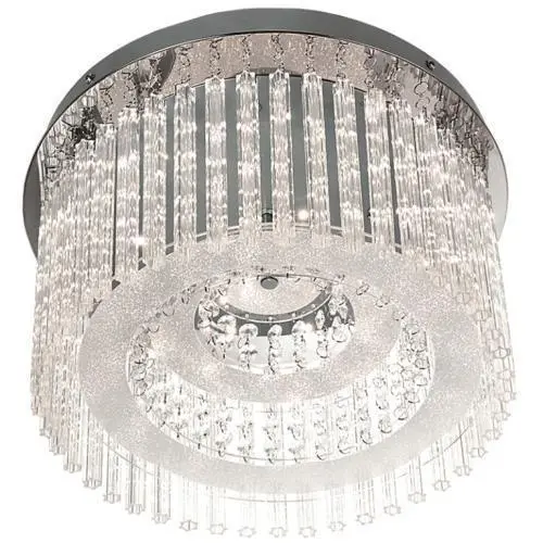Bright Star Cf294 18W Crystal-Accented Led Circular Ceiling Light (4000K) 1