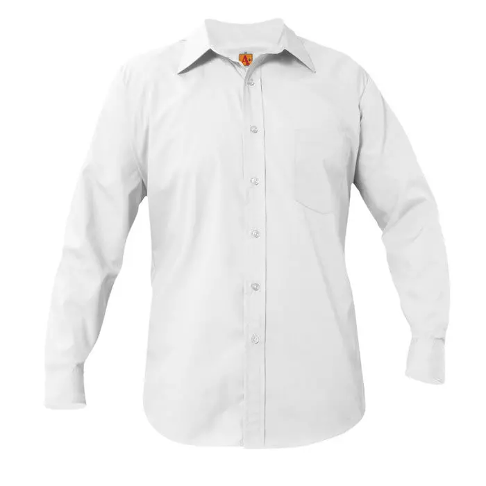 Broadcloth Long Sleeve Shirt – Husky Fit