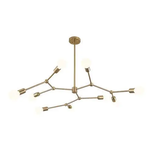 Bronze Adjustable Branch Chandelier – 9-Light Metal Design (Ch512/9 Bronze) 1