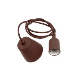 Brown E27 Pendant Light Fitting Ht-Be27 1