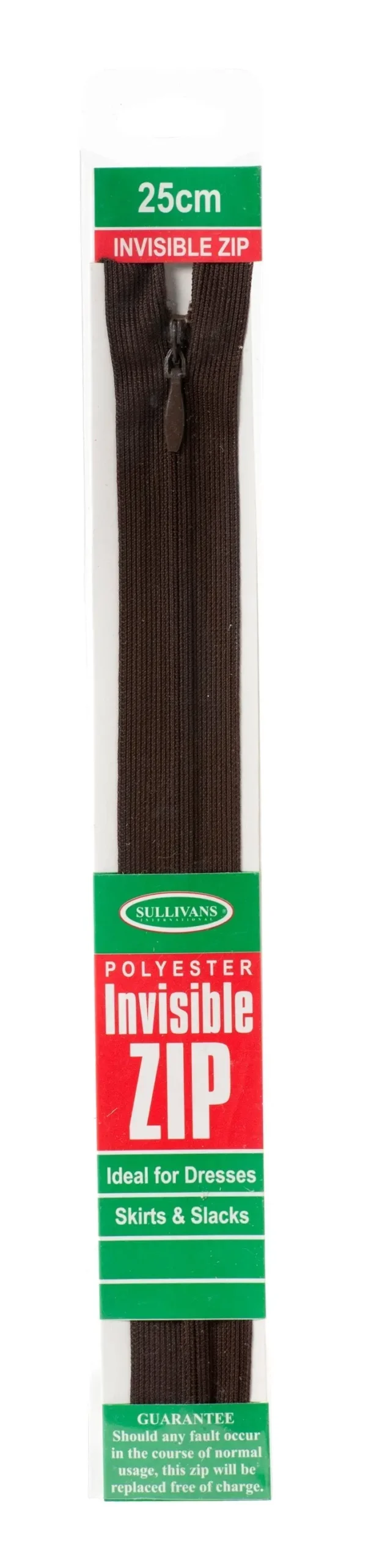 Brown Invisible Zipper For Seamless Garment Finishing 4