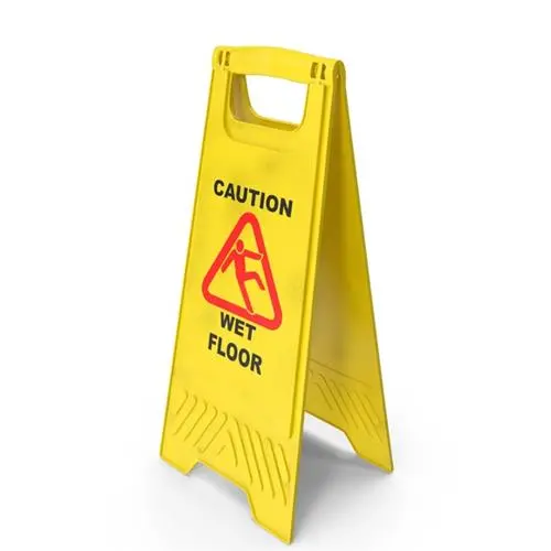 Bs-7929 Wet Floor Caution Sign – Durable Plastic Warning Placard 1