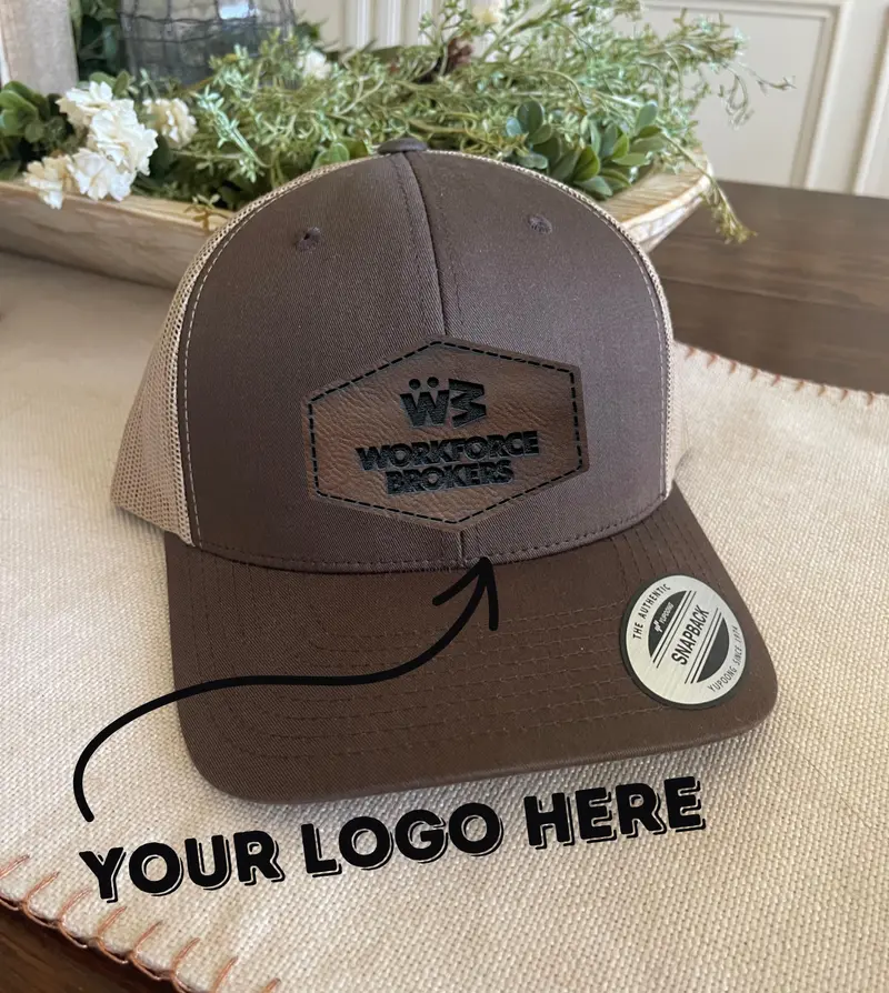 Classic Snapback Cap With Custom Logo Embroidery 1